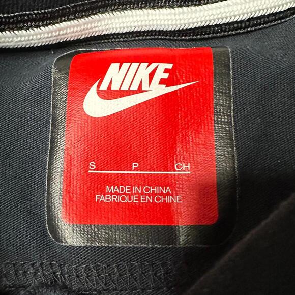 Nike Tech Bonded Short Sleeve Button Down Shirt Black Mens S - Picture 7 of 9